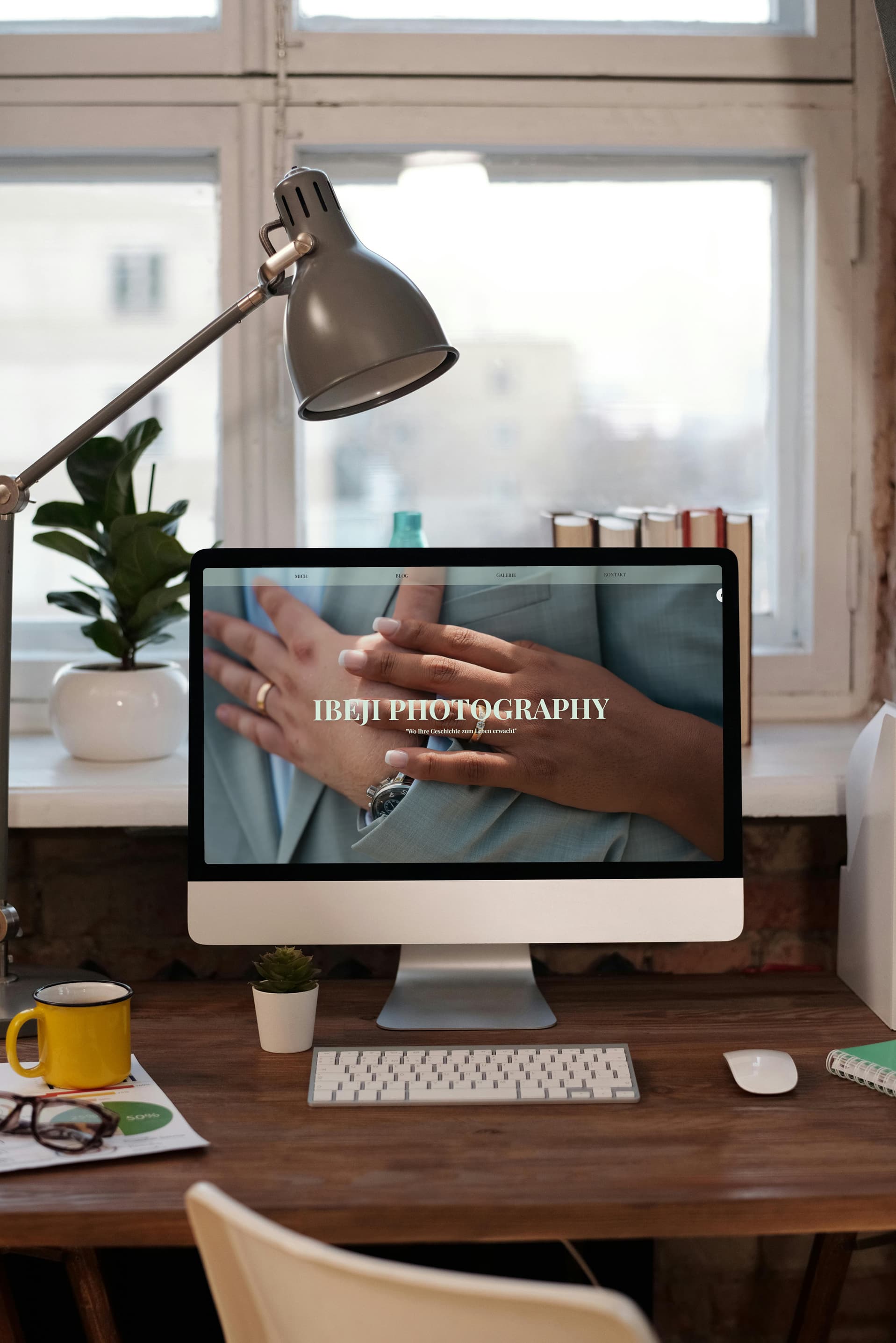 Mobile Hero-Hintergrund